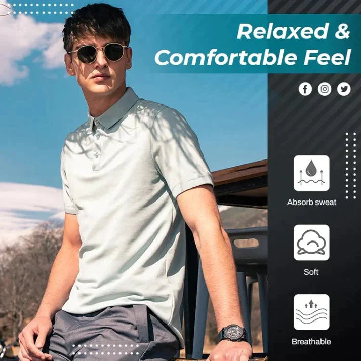 V°STUDIO® MEN'S Premium Polo T-Shirt PACK OF 4 - Elzy Store