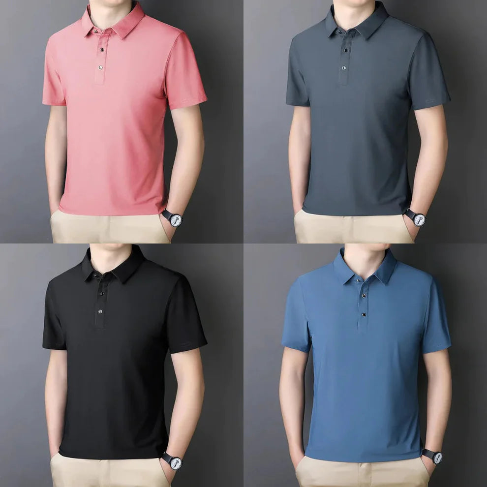 V°STUDIO® MEN'S Premium Polo T-Shirt PACK OF 4 - Elzy Store