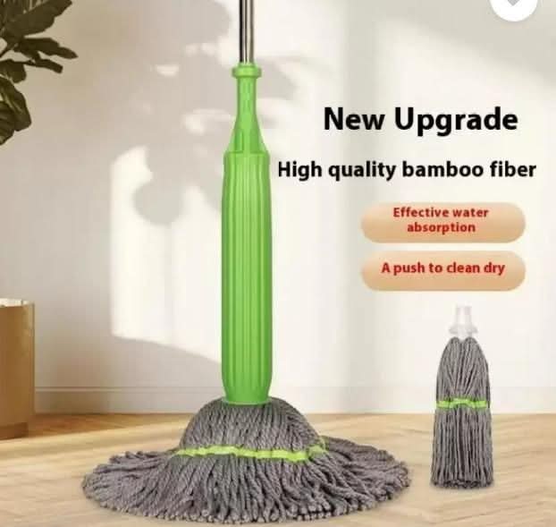 360° Bambo-MOP™ Micro Fiber & Self Cleaning Dual MOP.