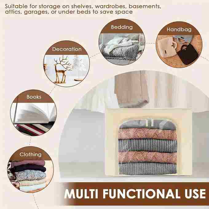 LuxryHom™ Premium Organiser & Multipurpose Closet (Pack of 8) - Elzy Store