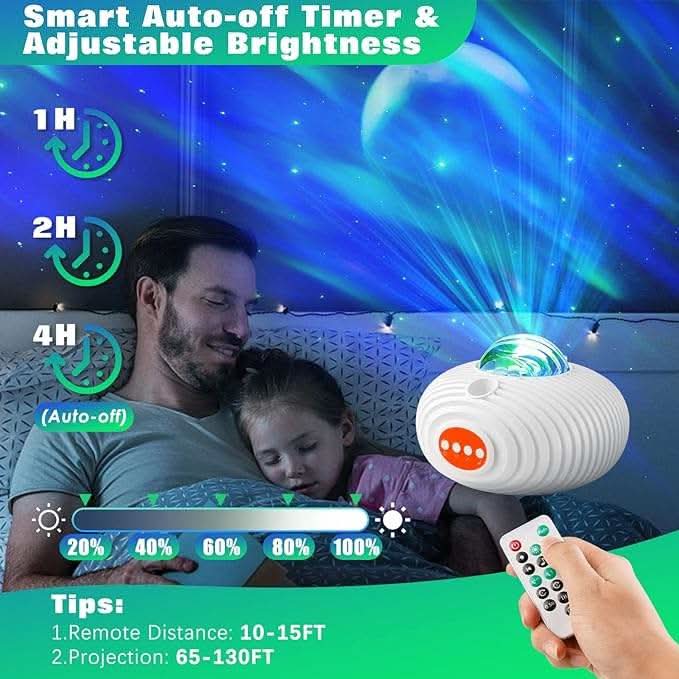 GalazyGazing™ 360 - Theme Changing Rotating Projection Lamp
