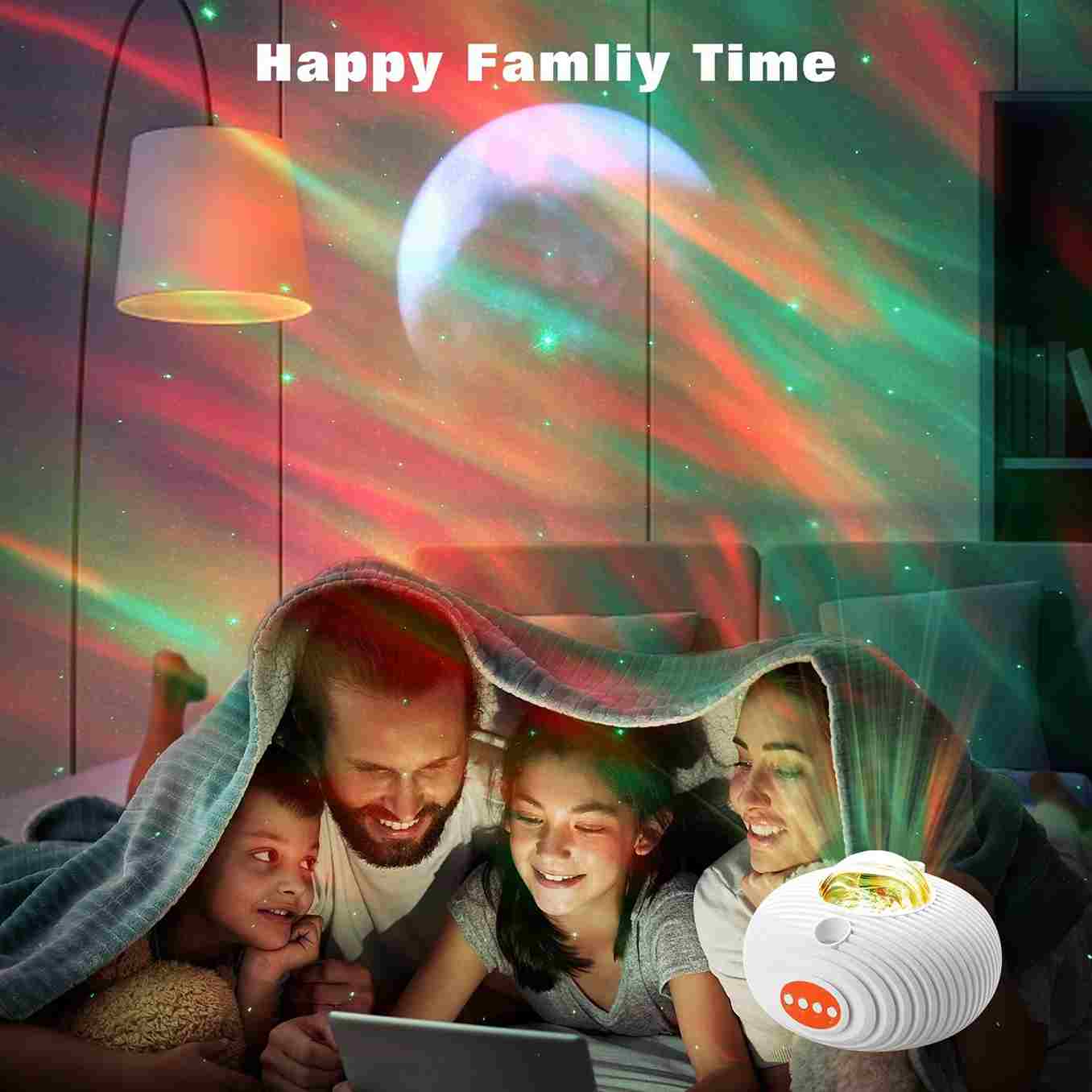 GalazyGazing™ 360 - Theme Changing Rotating Projection Lamp - Elzy Store