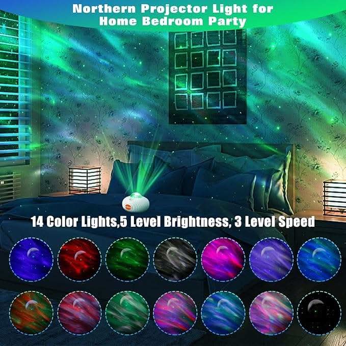 GalazyGazing™ 360 - Theme Changing Rotating Projection Lamp