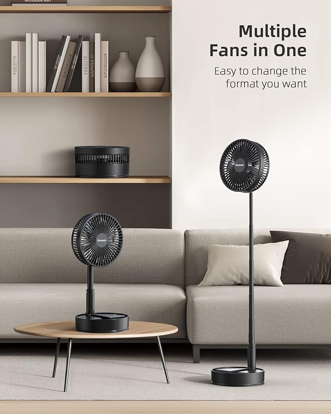 AIR™ Powerful Humidifier & Rechargeable High-Speed FAN - Elzy Store