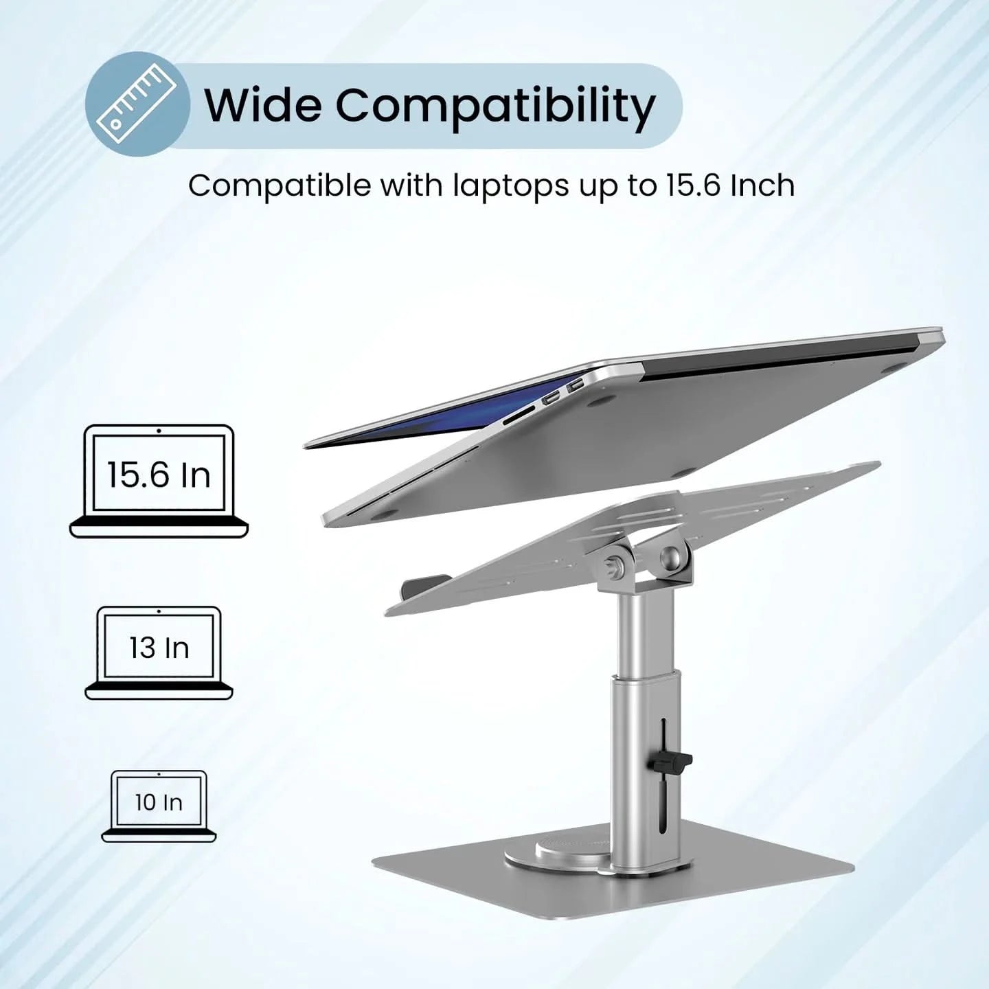 GlideFlex™ 360° Rotating Laptop Desk Stand