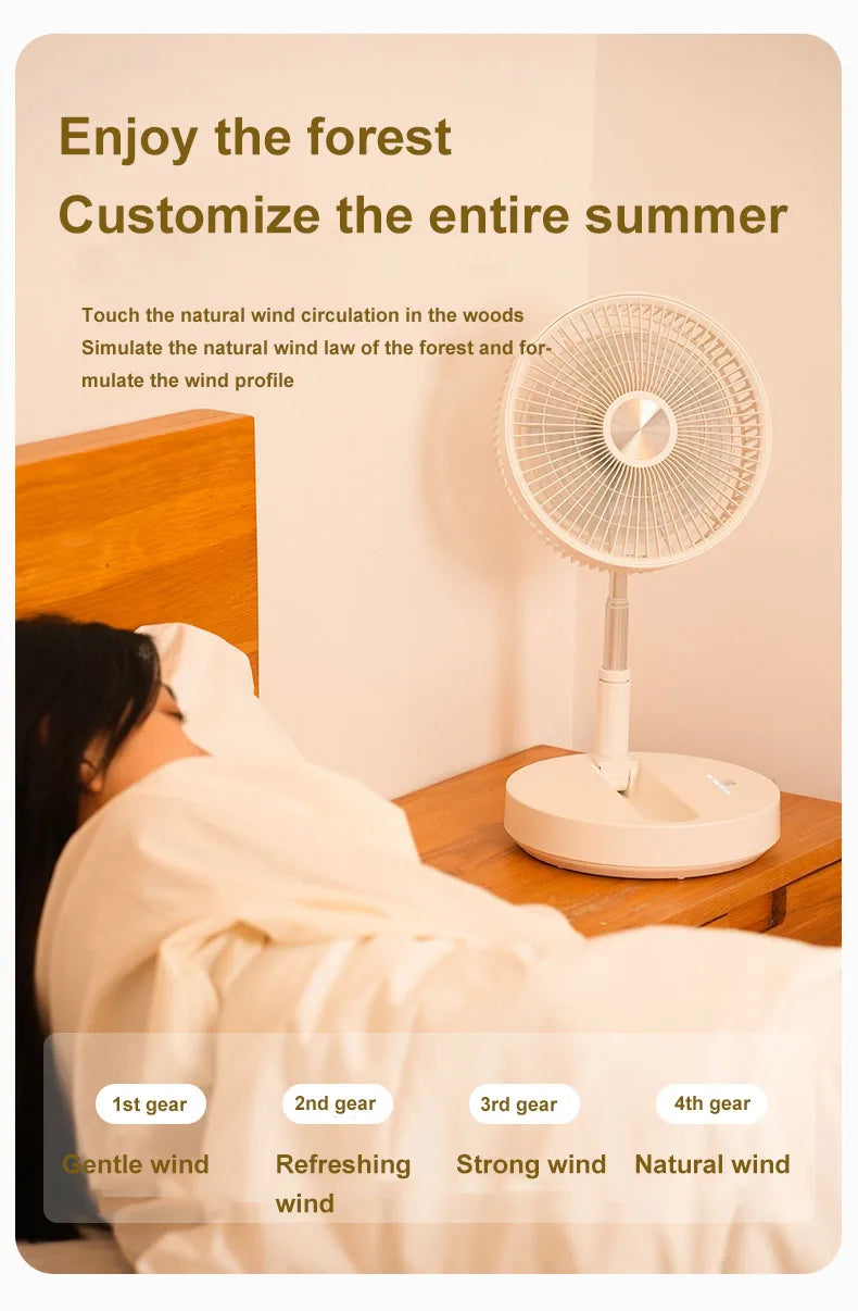 AIR™ Powerful Humidifier & Rechargeable High-Speed FAN - Elzy Store