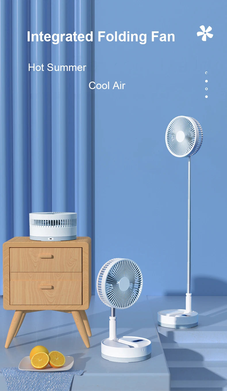 AIR™ Powerful Humidifier & Rechargeable High-Speed FAN - Elzy Store