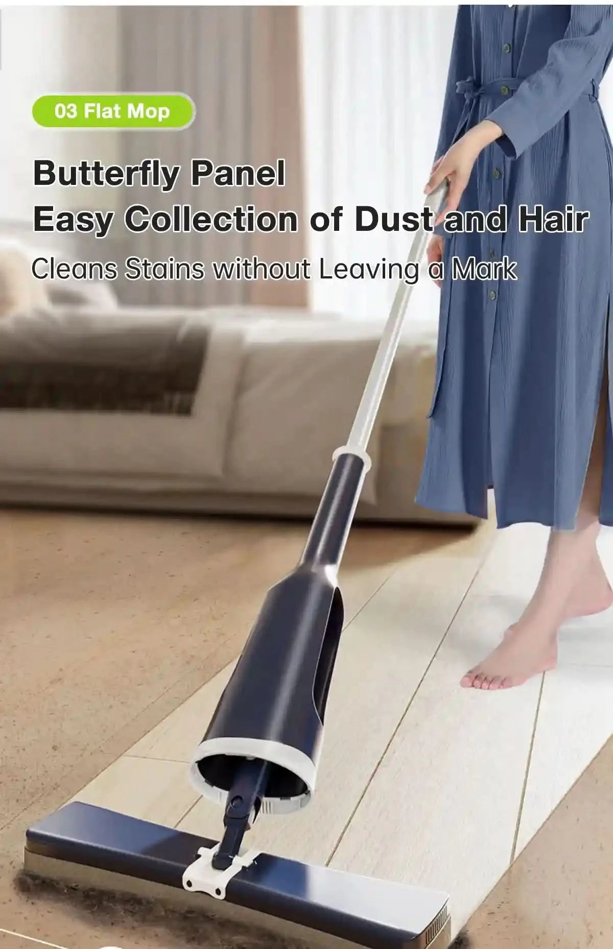 360° QuickClean™ Multipurpose Imported Mop