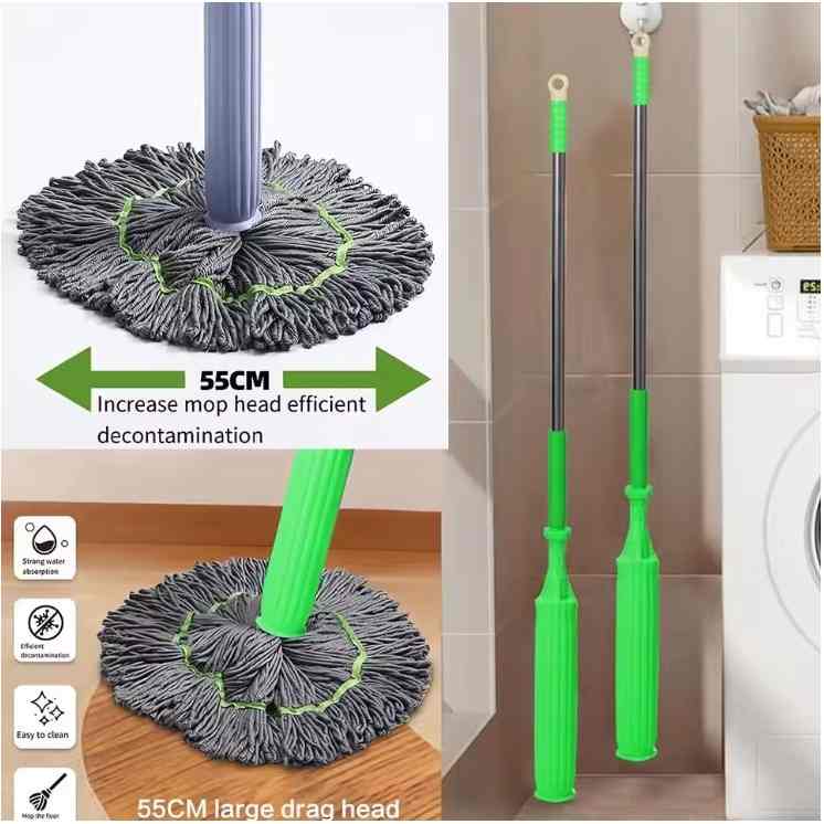 360° Bambo-MOP™ Micro Fiber & Self Cleaning Dual MOP.