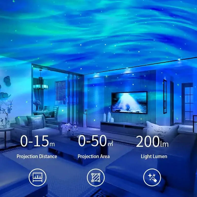 GalazyGazing™ 360 - Theme Changing Rotating Projection Lamp