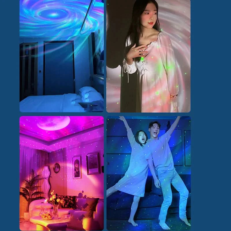 GalazyGazing™ 360 - Theme Changing Rotating Projection Lamp
