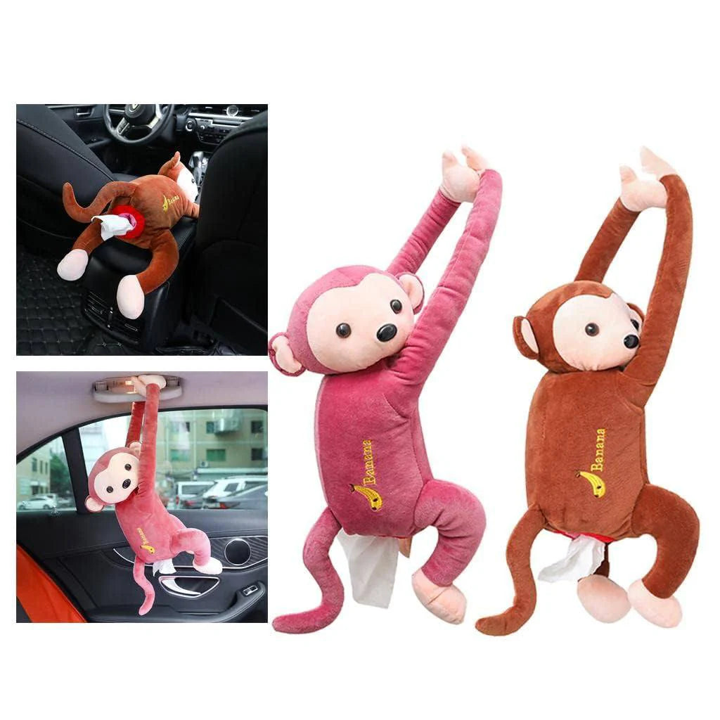 The Hanging Jungle Joy-Monkey Tissue Holder - Elzy Store