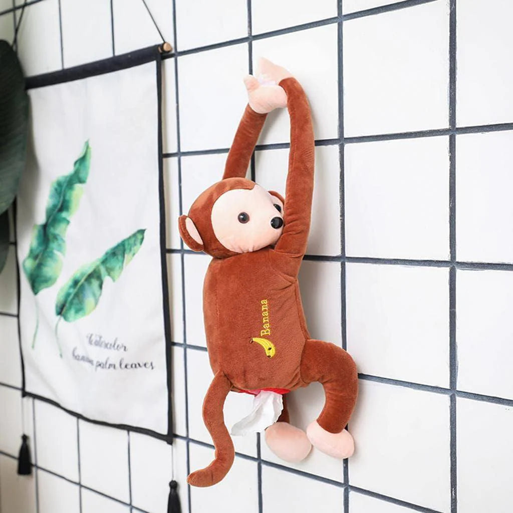 The Hanging Jungle Joy-Monkey Tissue Holder - Elzy Store