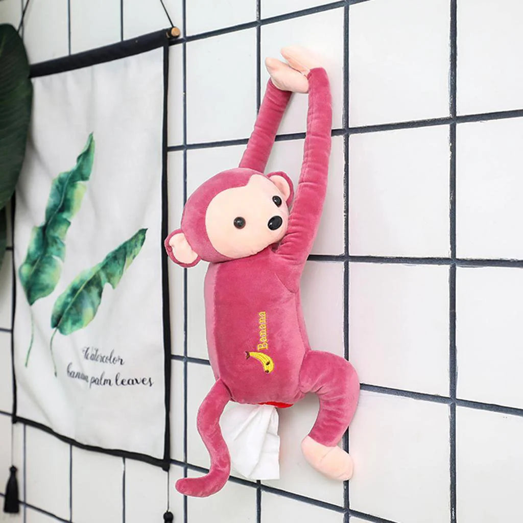 The Hanging Jungle Joy-Monkey Tissue Holder - Elzy Store