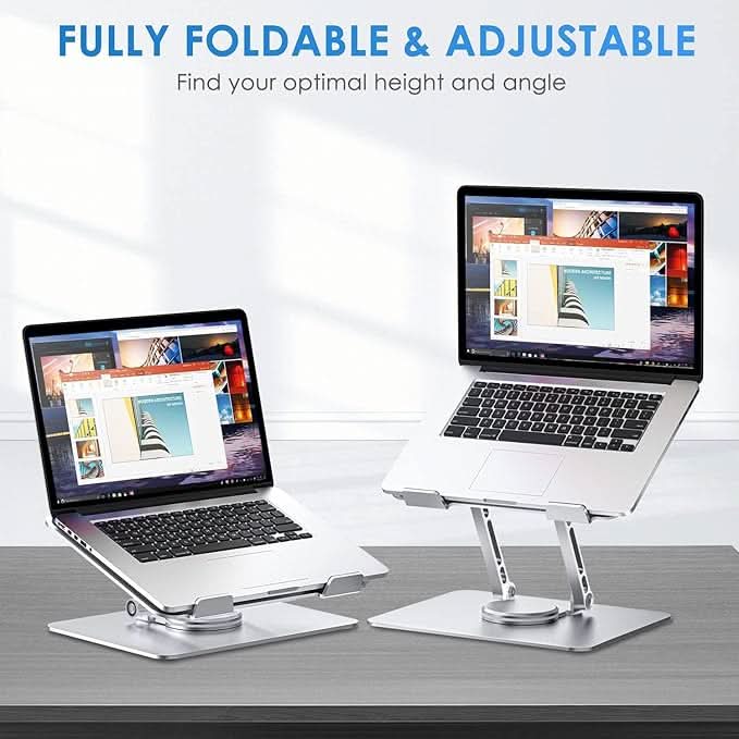 GlideFlex™ 360° Rotating Laptop Desk Stand