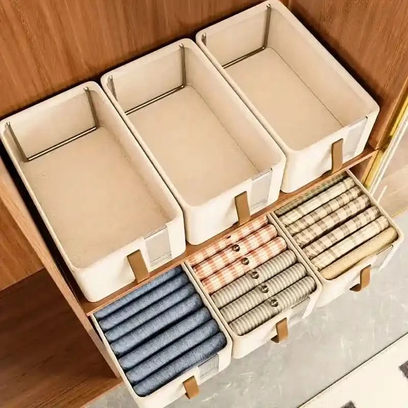 ClosetMor™ Premium Big Size Multiuse Organiser/Storage (Pack of 8) - Elzy Store