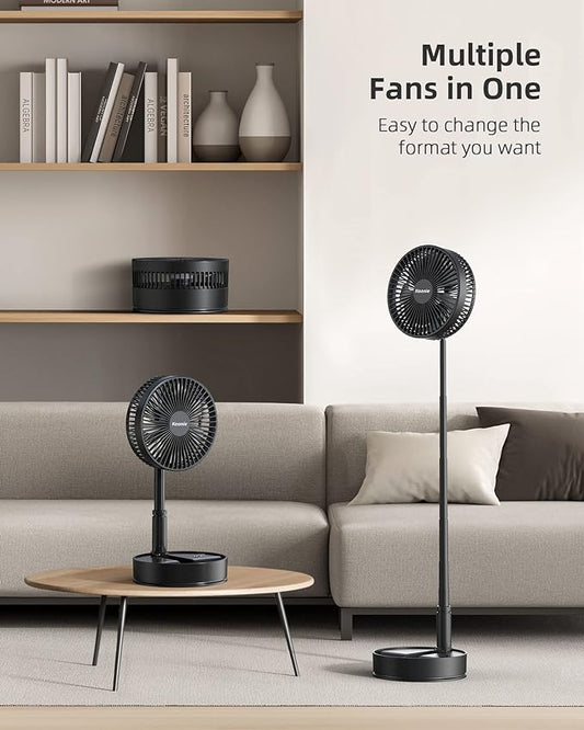 AIR™ Powerful Humidifier & Rechargeable High-Speed FAN - Elzy Store