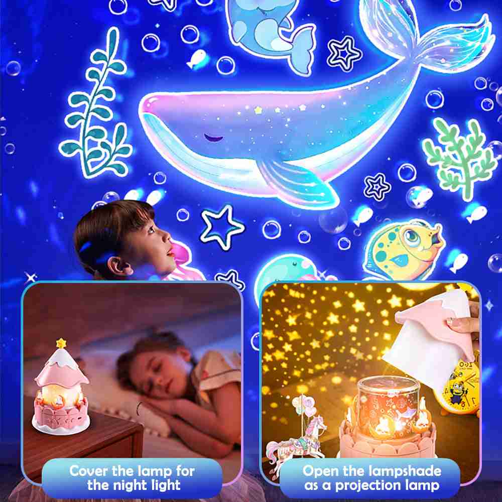 StarGazing 360 - Color Changing Rotating Projection Lamp