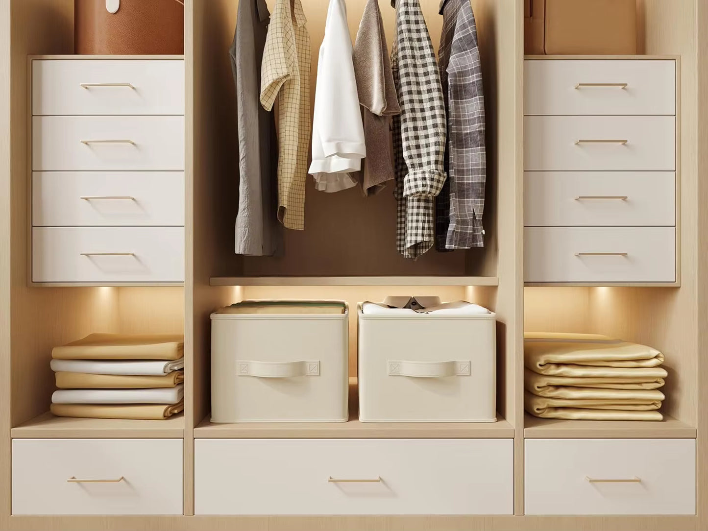 LuxryHom™ Premium Organiser & Multipurpose Closet (Pack of 8) - Elzy Store