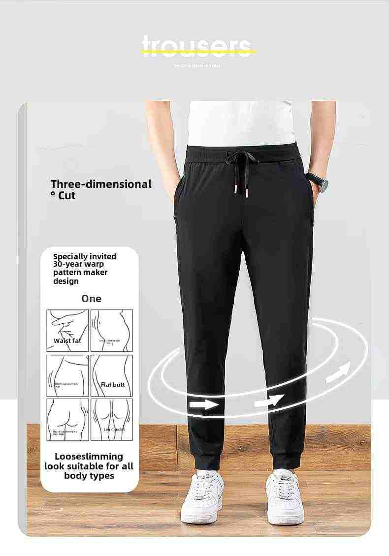 2025 New Men'S Spring/Summer Casual Joggers (Set of 3) - Elzy Store