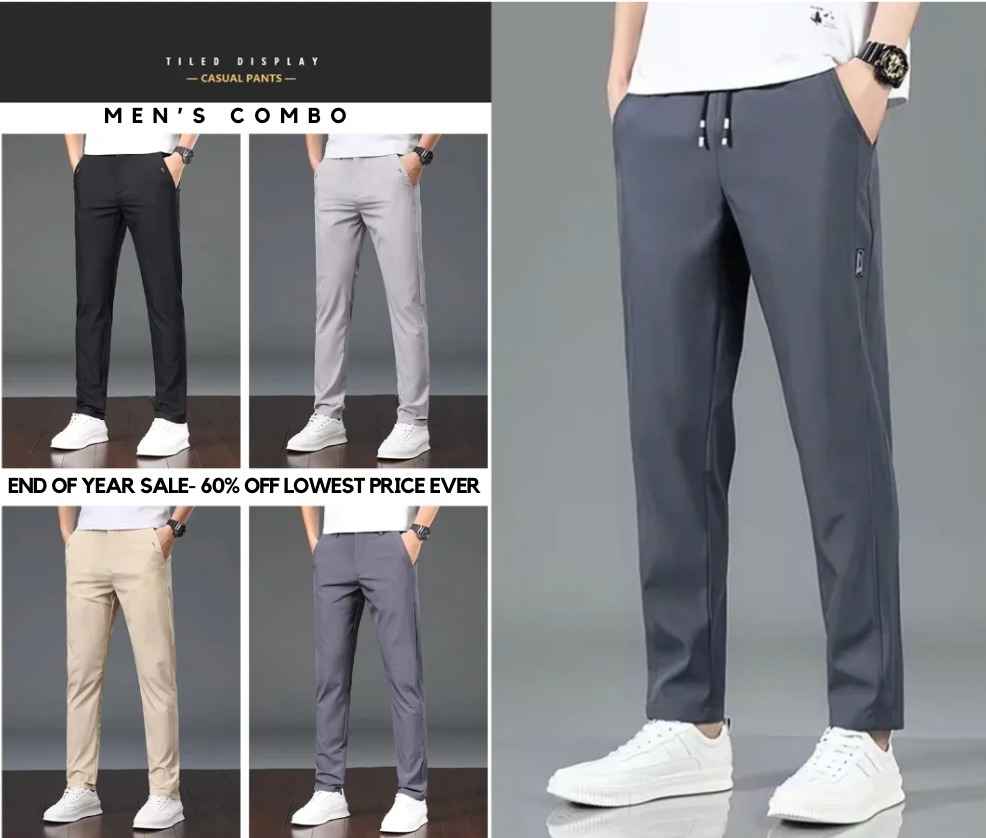 NEOMEN™ RichLook Premium Lycra Track Pants - ( Multi-Pack)