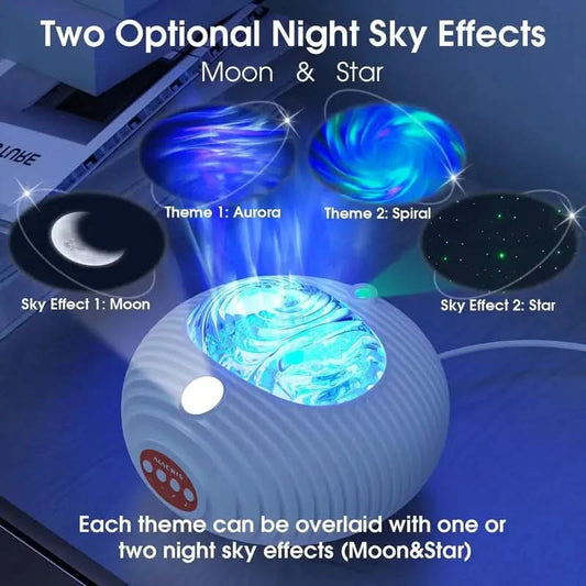 GalazyGazing™ 360 - Theme Changing Rotating Projection Lamp