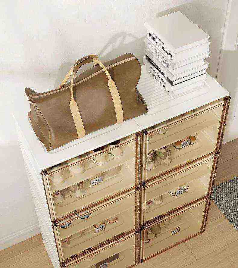 ShoeNest™ Smart Foldable Compact 4 Layer Shoe Rack - Elzy Store