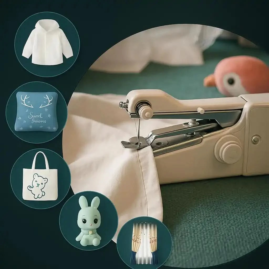 QuickSitch™ Mini Portable Electric Sewing Machine